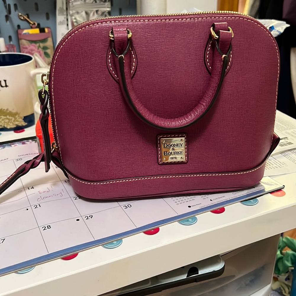 Saffiano Bitsy- violet